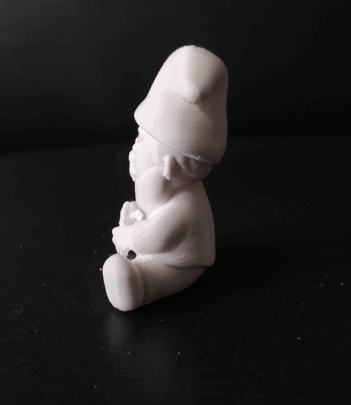 Gnome Clover 3D print model_4