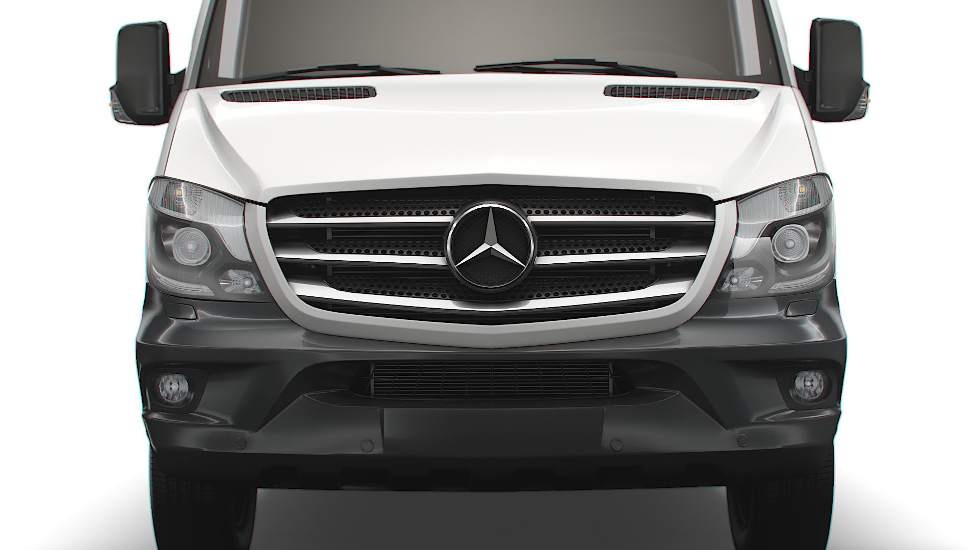 Mercedes Sprinter Cargo Van L4H3 2018 3D model_7