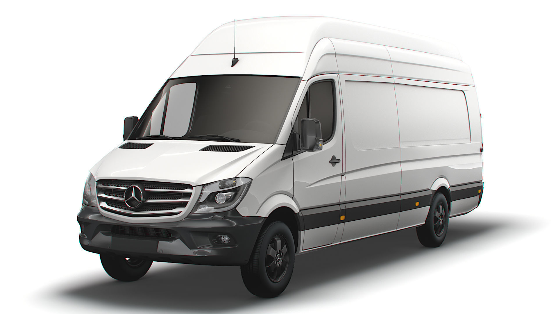 Mercedes Sprinter Cargo Van L4H3 2018 3D model_8