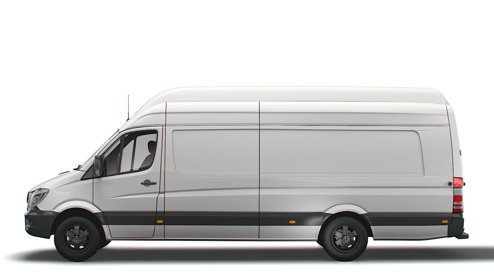 Mercedes Sprinter Cargo Van L4H3 2018 3D model_4