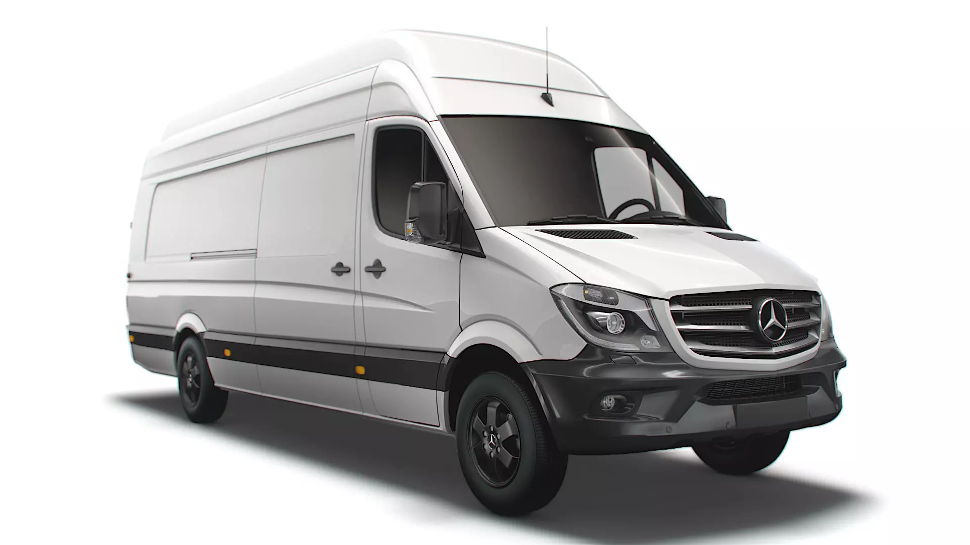 Mercedes Sprinter Cargo Van L4H3 2018 3D model_0