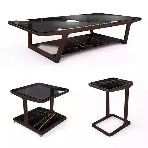 Porada Script - Coffee and Side Tables