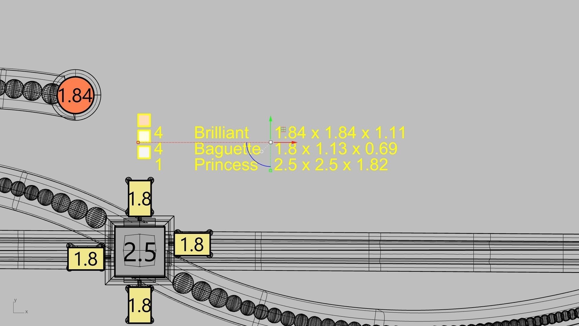 connecting dots bracelet slt verified  3D print model_11