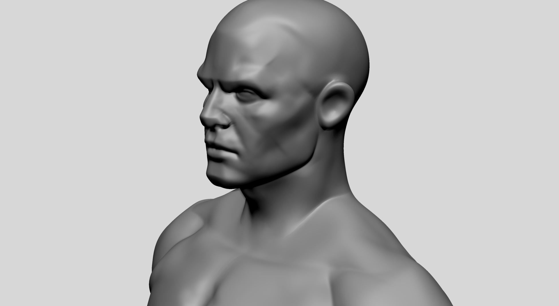 ComicBook Hero Base 3D model_11