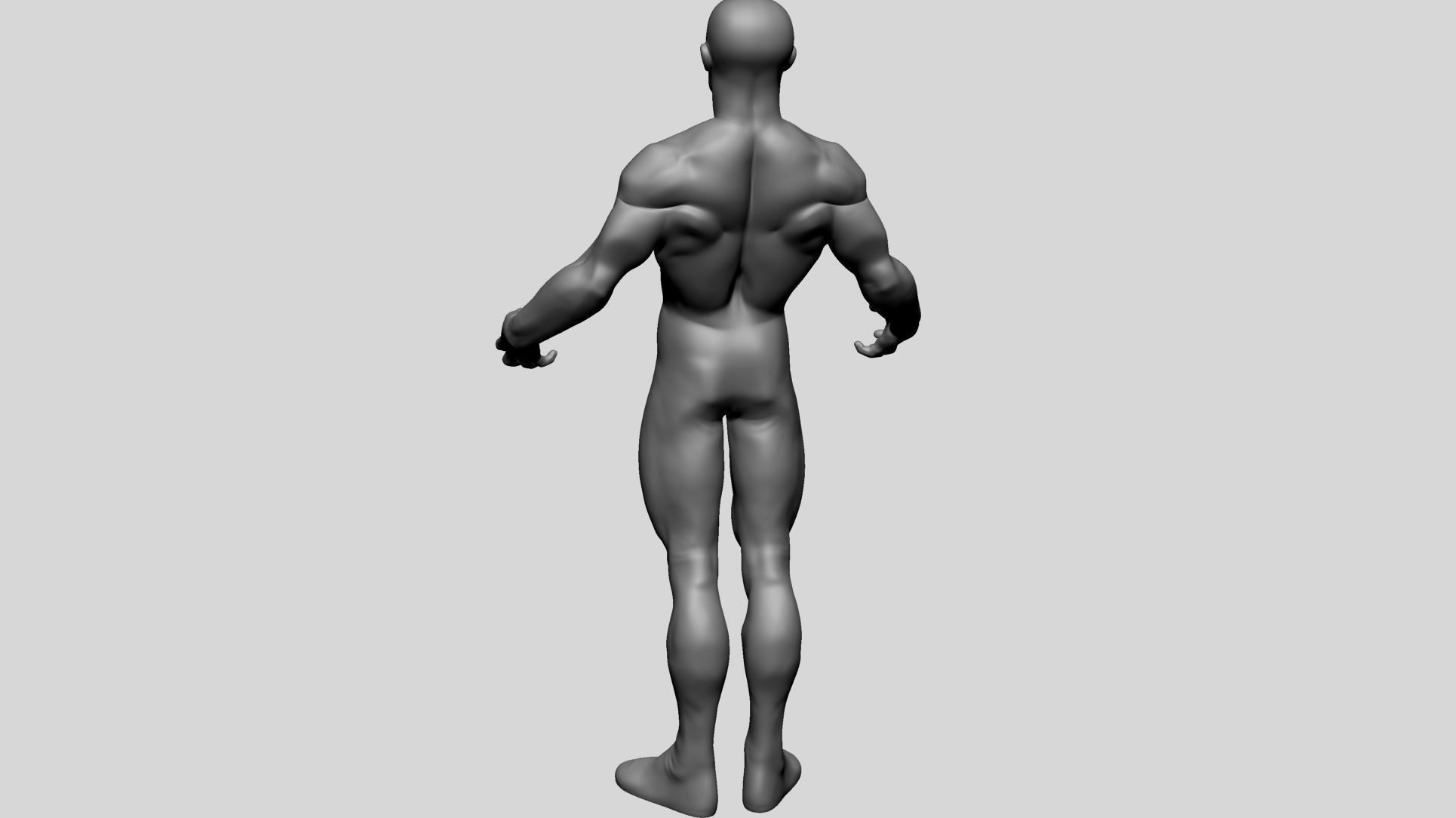 ComicBook Hero Base 3D model_5