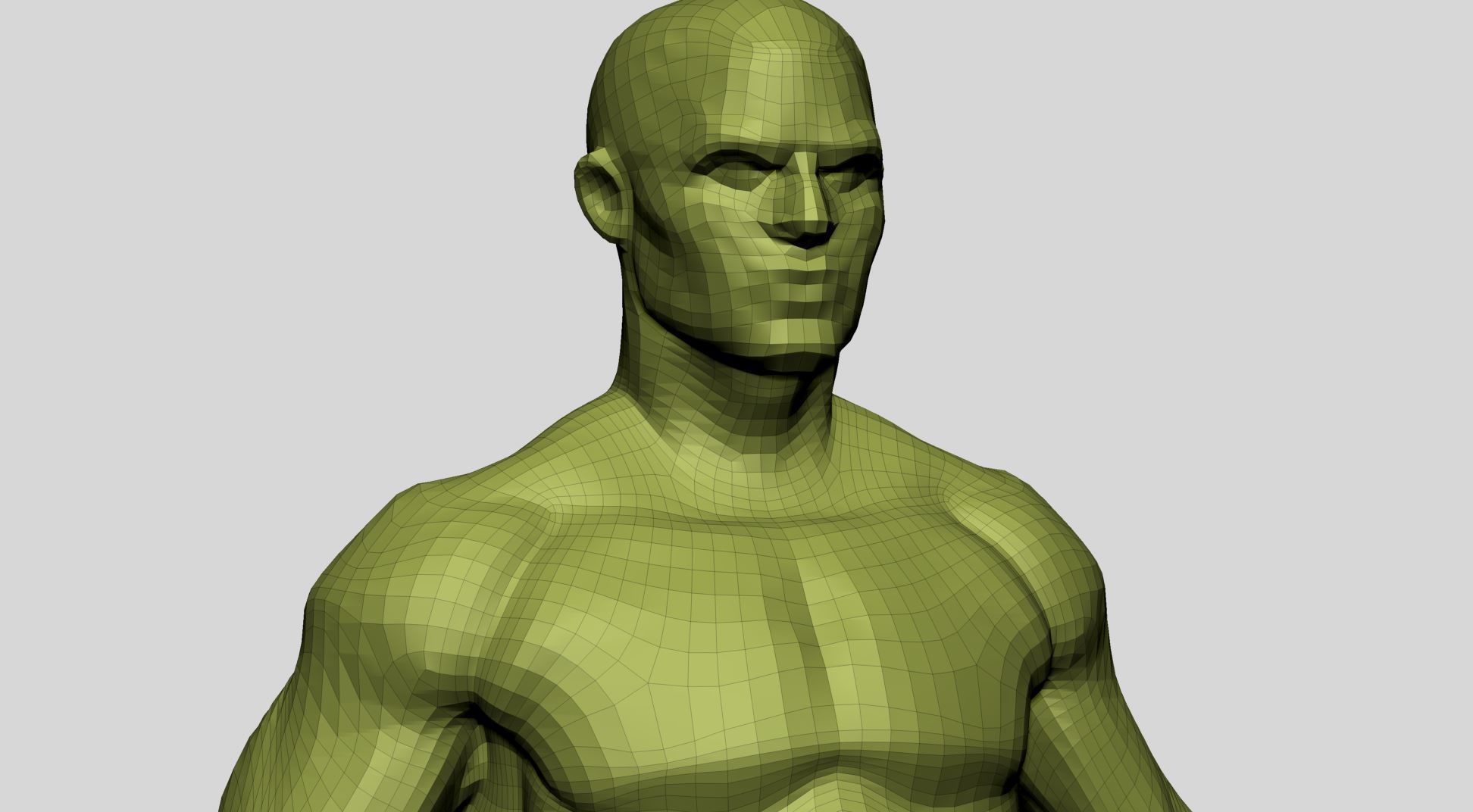ComicBook Hero Base 3D model_14