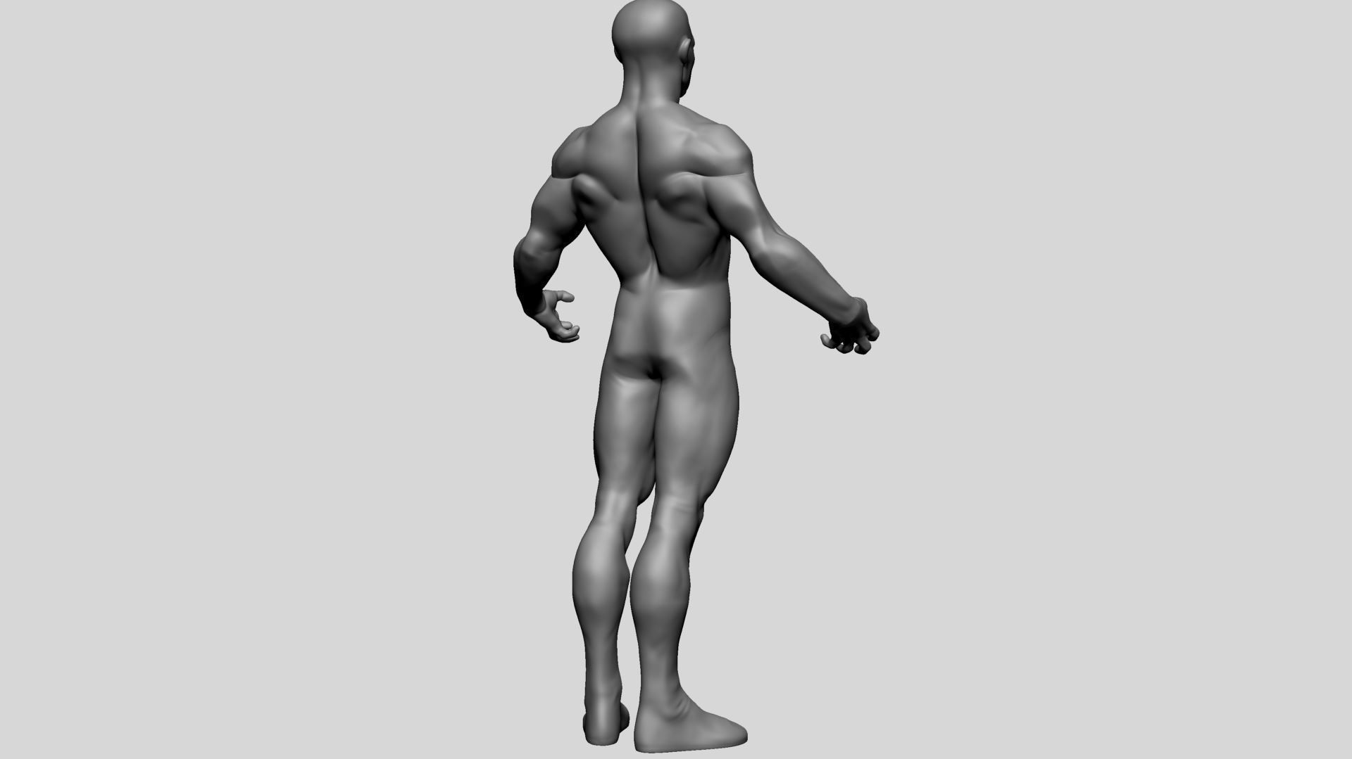 ComicBook Hero Base 3D model_3