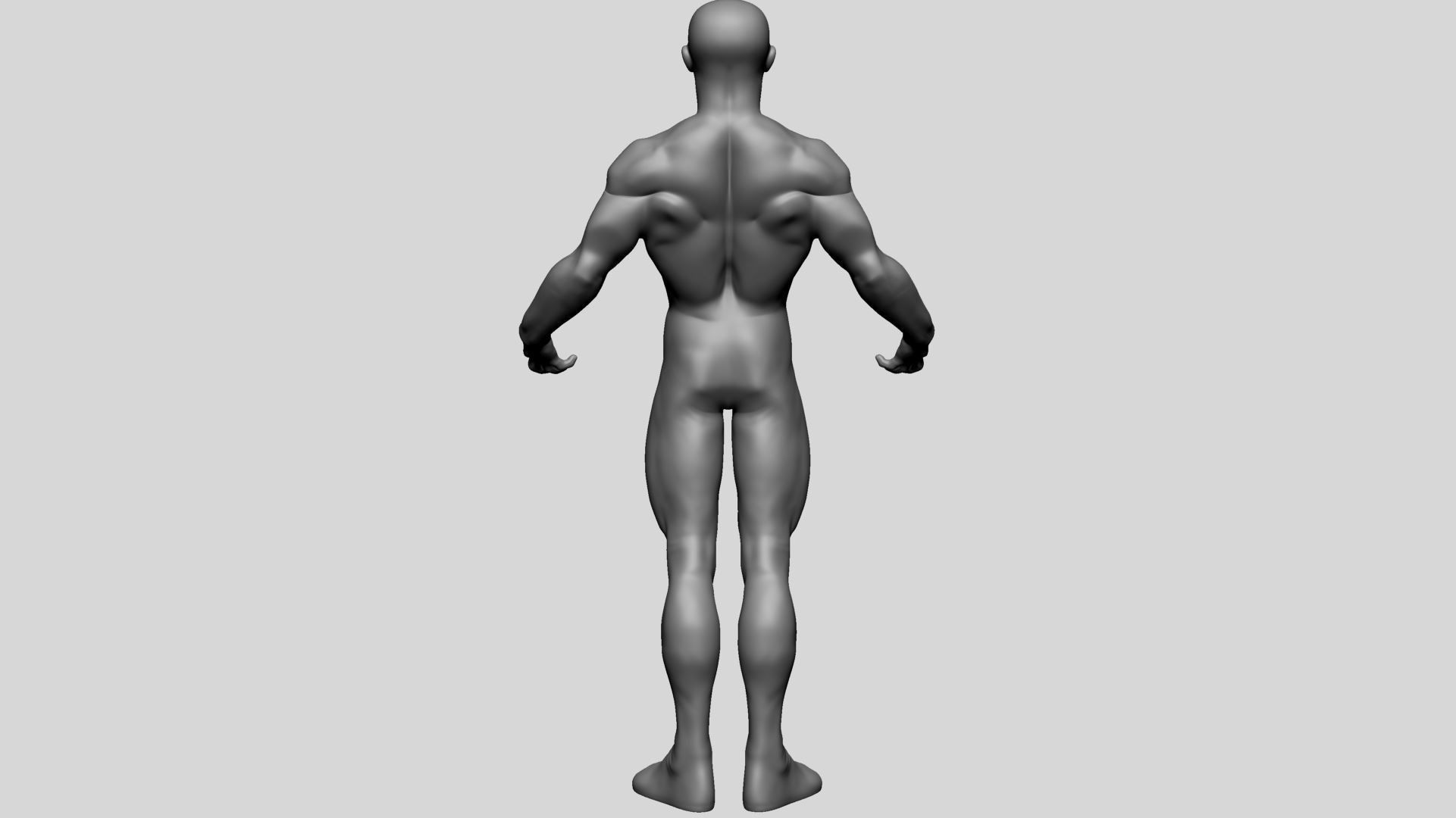 ComicBook Hero Base 3D model_4
