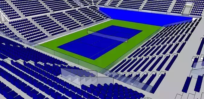 Tennis stadium