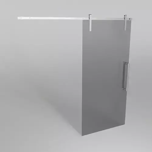 Glass slide door
