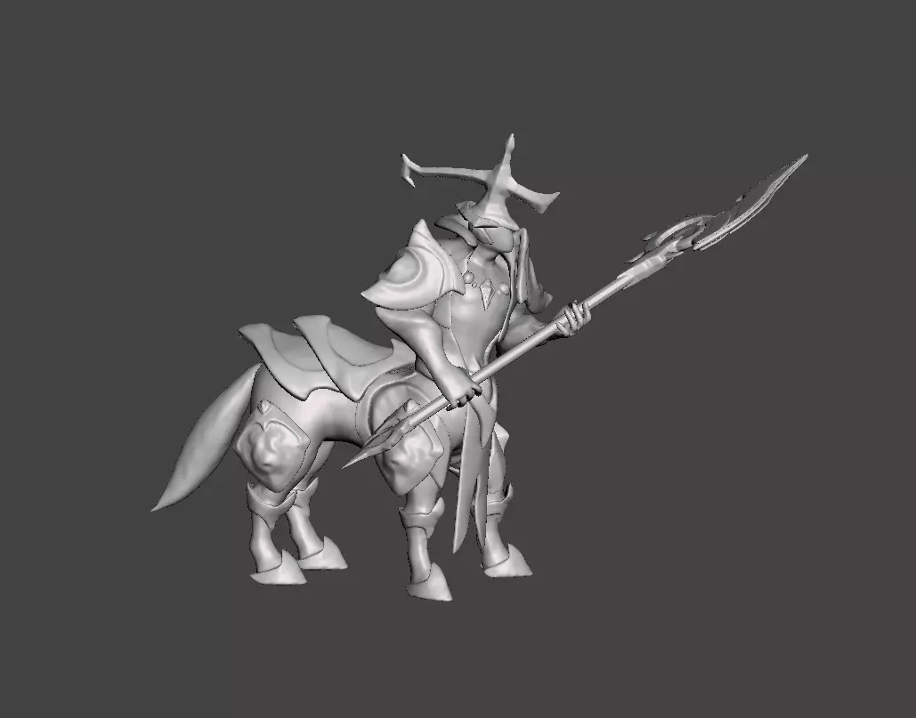 Arcana Hecarim 3D Model 3D print model_0