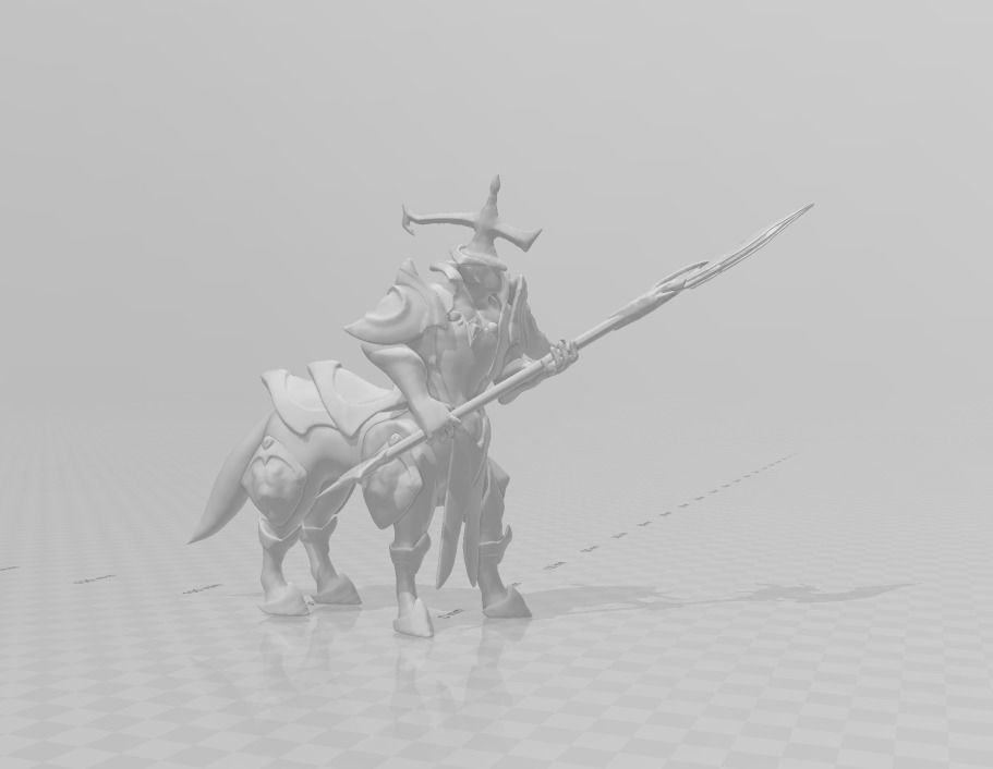 Arcana Hecarim 3D Model 3D print model_1