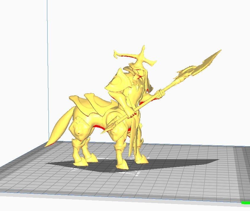 Arcana Hecarim 3D Model 3D print model_2
