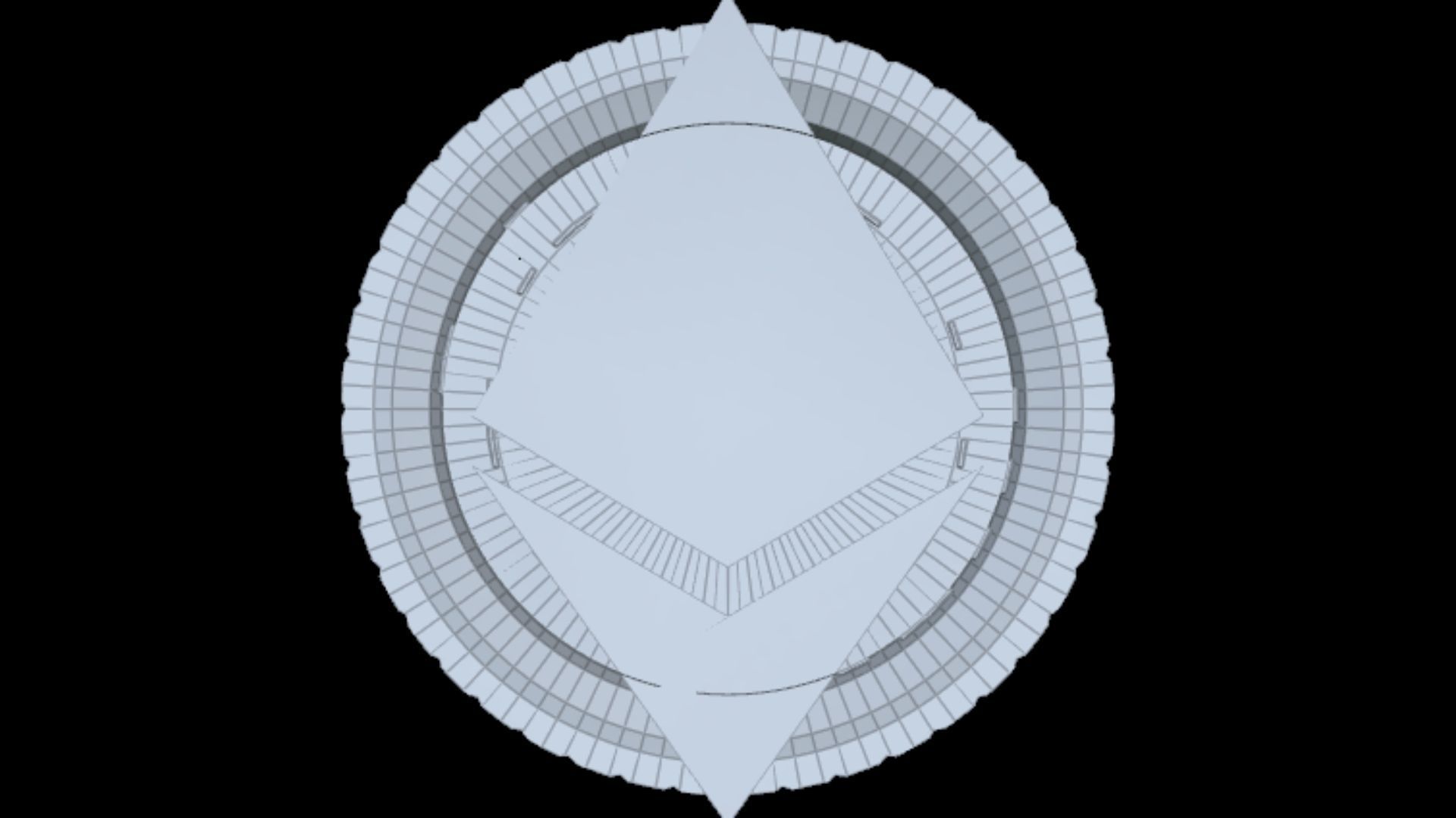Ethereum Eth Btc Bitcoin Crypto Coin Token Blockchain Nft 0156 3D model_5