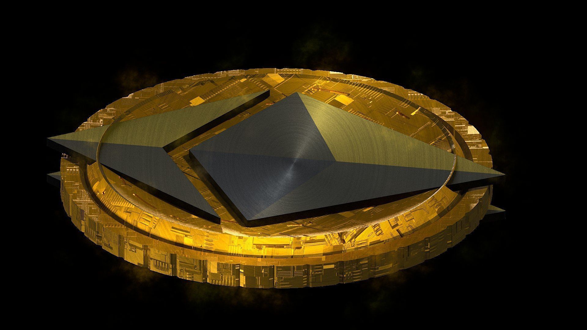 Ethereum Eth Btc Bitcoin Crypto Coin Token Blockchain Nft 0152 3D model_2