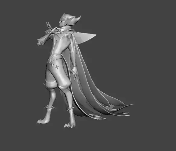 Arcana Rakan 3D Model 3D print model