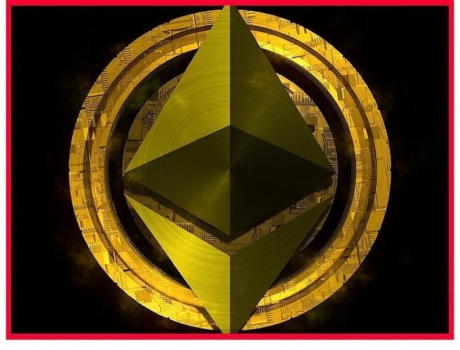 Ethereum Eth Btc Bitcoin Crypto Coin Token Blockchain Nft 0109 3D model