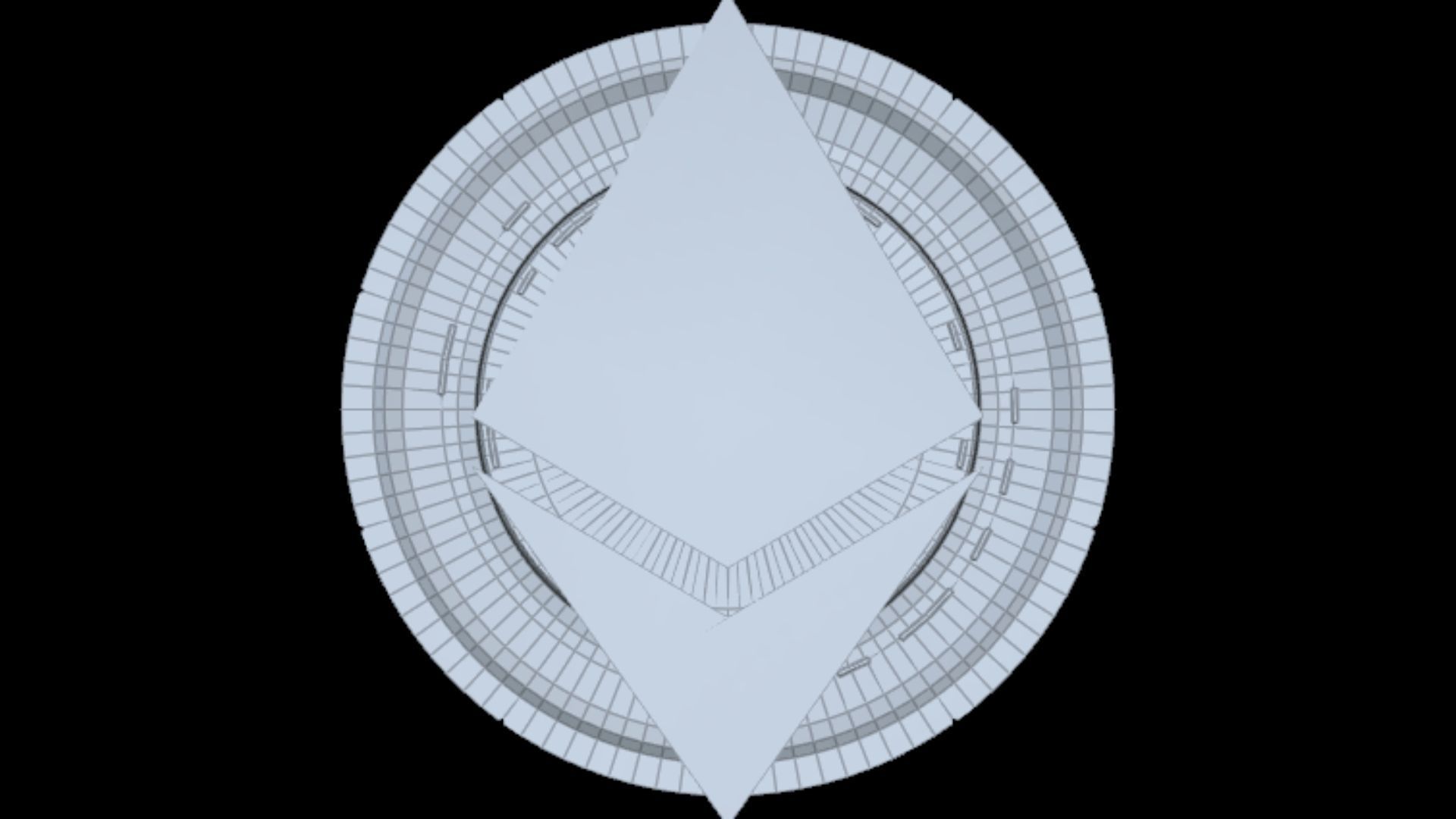 Ethereum Eth Btc Bitcoin Crypto Coin Token Blockchain Nft 0108 3D model_5
