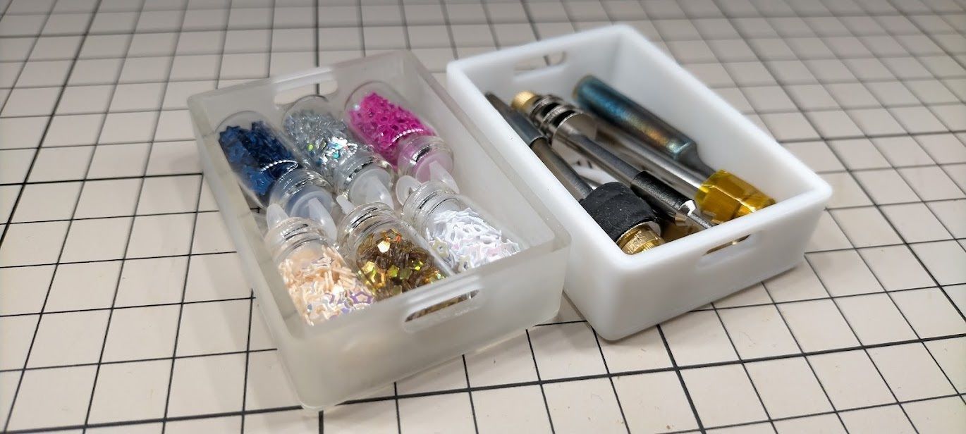 Stackable box 3d print data  3D print model_1