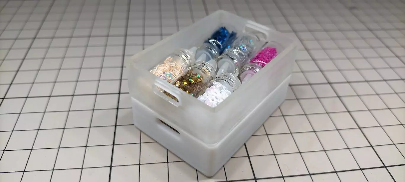 Stackable box 3d print data  3D print model_0