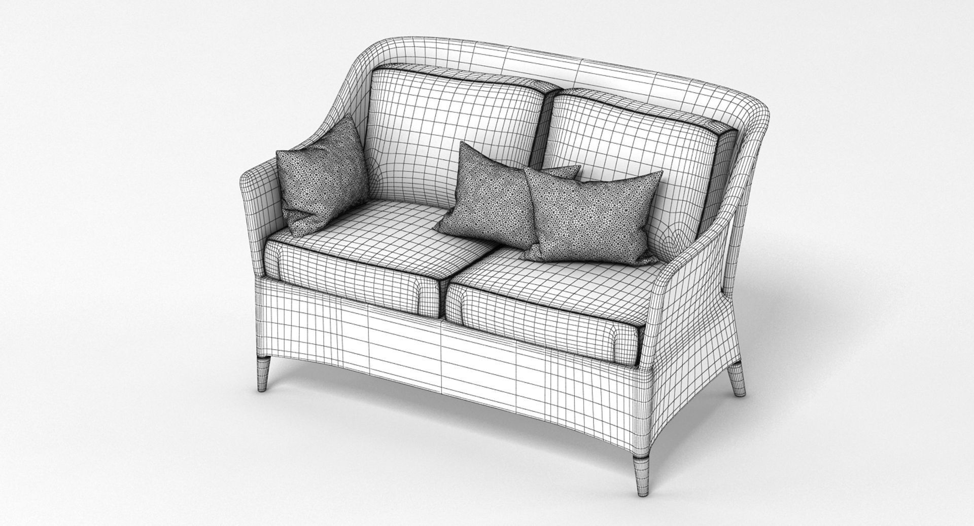 Dedon Summerland Set 3D model_16