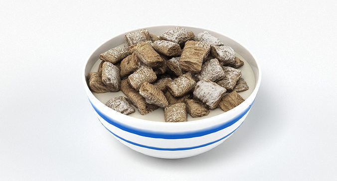 Bowl of Cereal 2 3D model 6