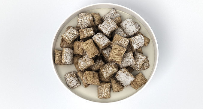 Bowl of Cereal 2 3D model 7