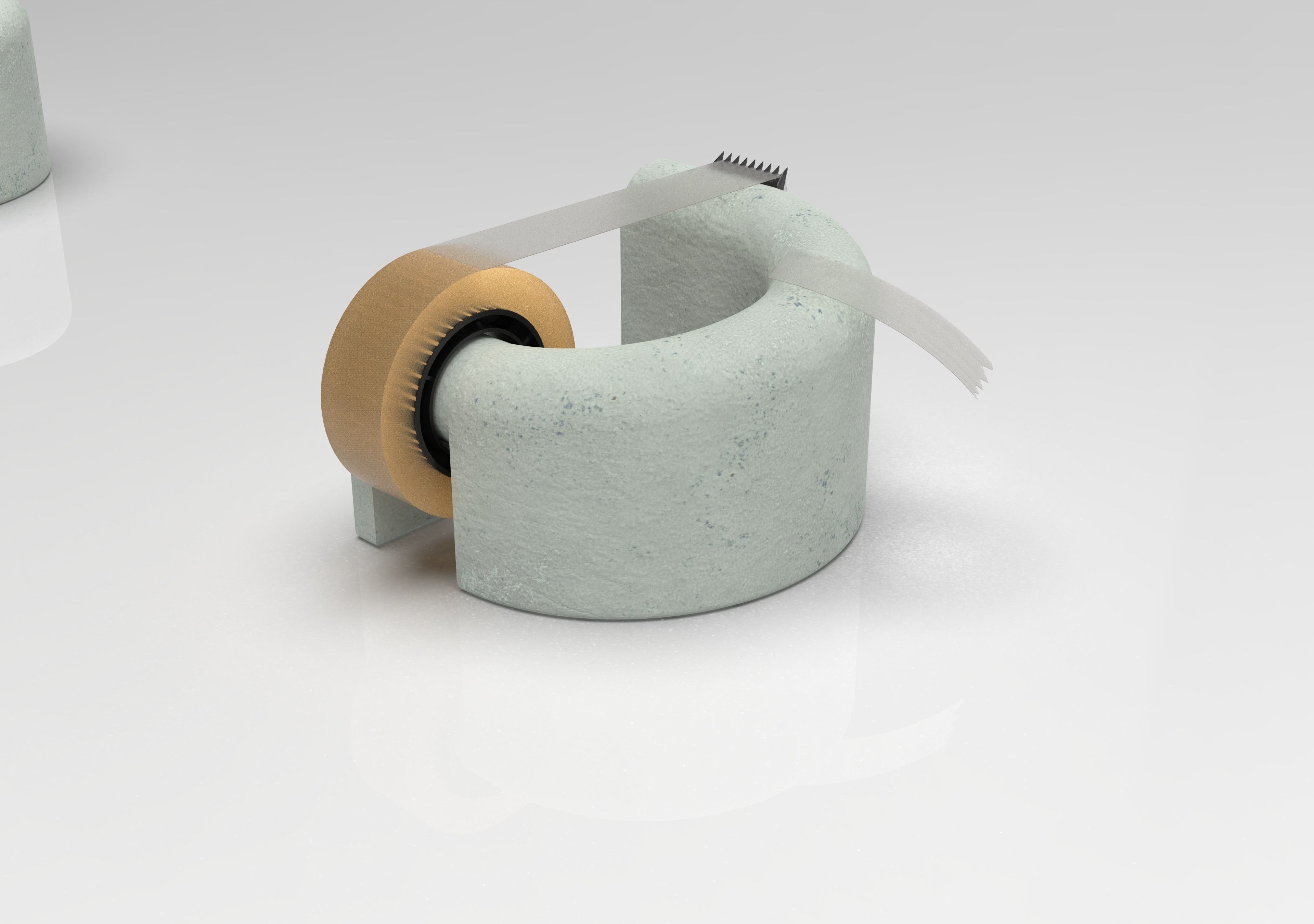 Tape Holder 3D model_2