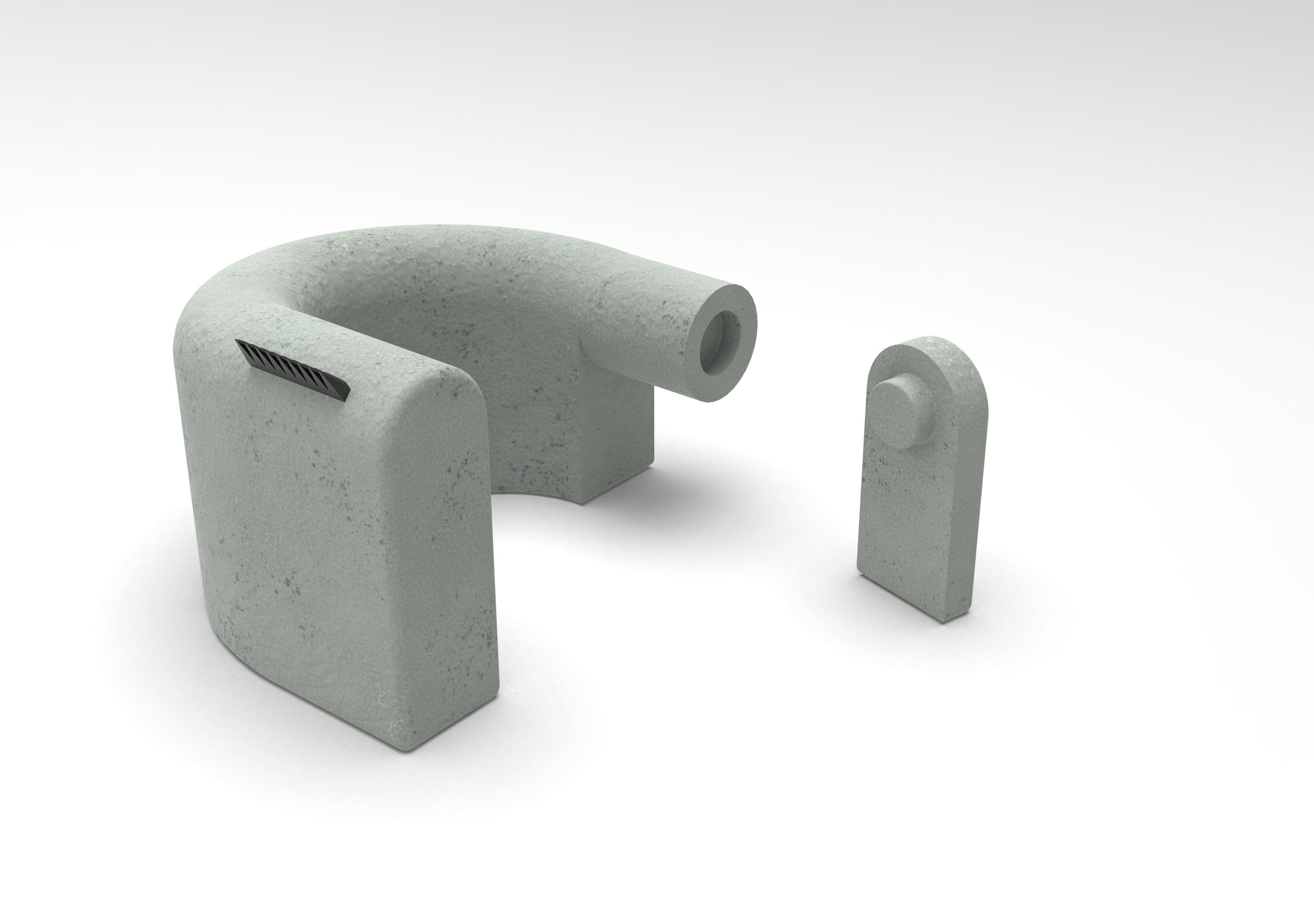 Tape Holder 3D model_4