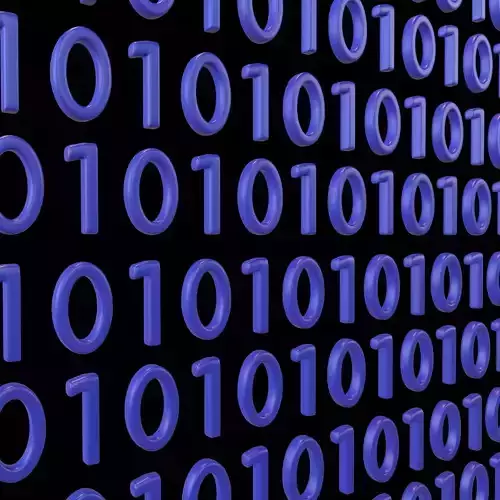 Binary Background V1 007 3D model