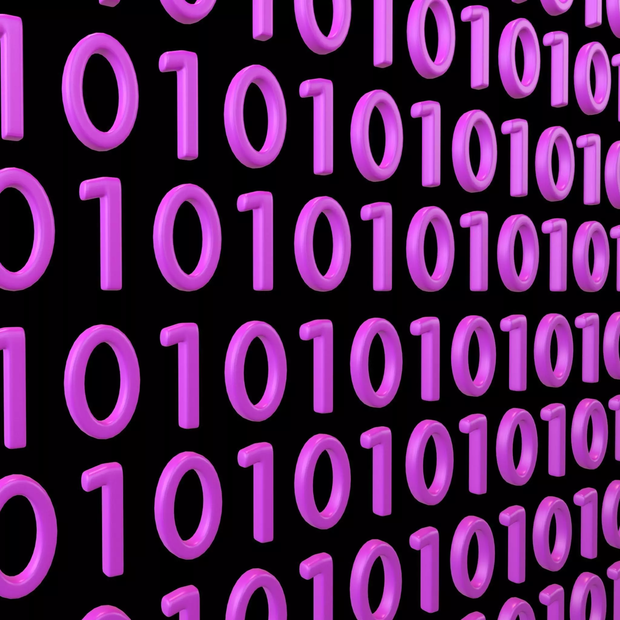 Binary Background V1 008 3D model_0