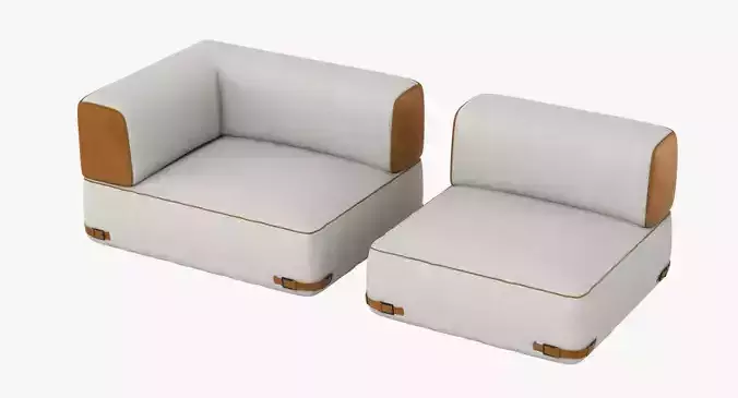 Fendi Soho Sofa Set