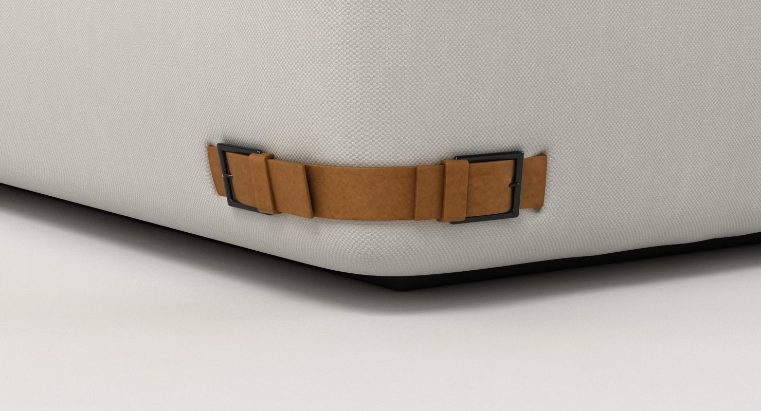 Fendi Soho Sofa Set 3D model_4