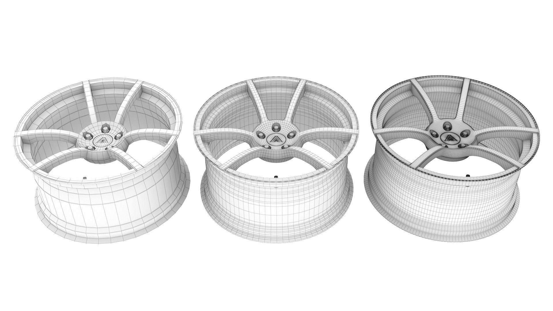 Wheel Rim23 3D model_16