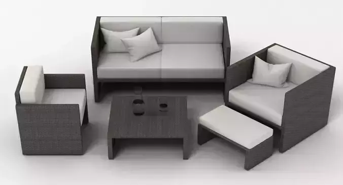 Outdoor Lounge Set 4