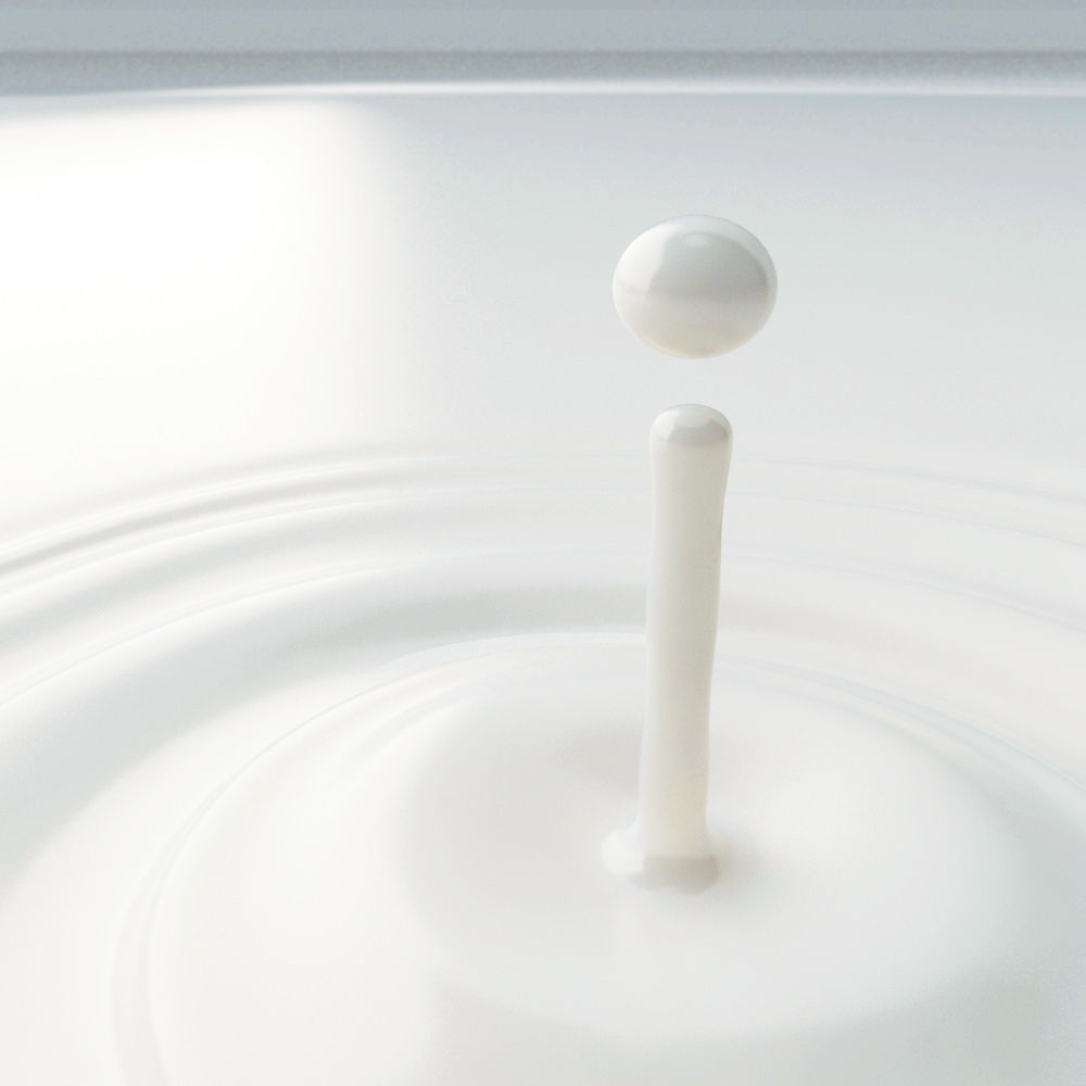 Milk Drop 3 3D model_1