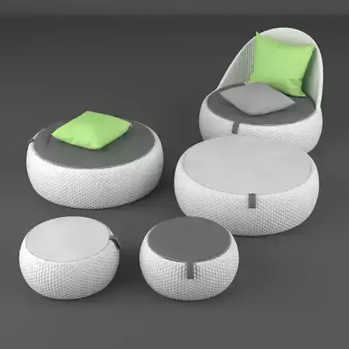 Dedon Dala Collection 3D model