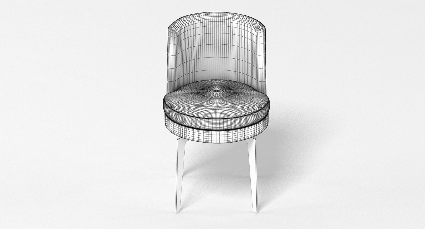 Flexform Dining Set 3D model_17