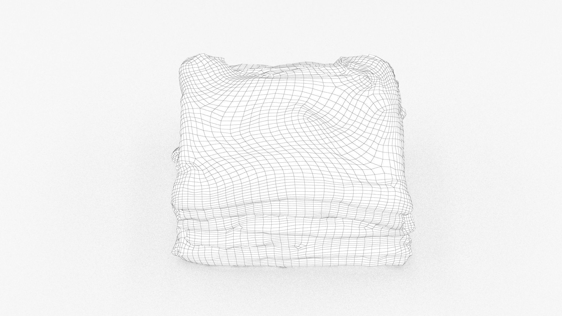 T-Shirts 4 stack of clothes 3D model_10