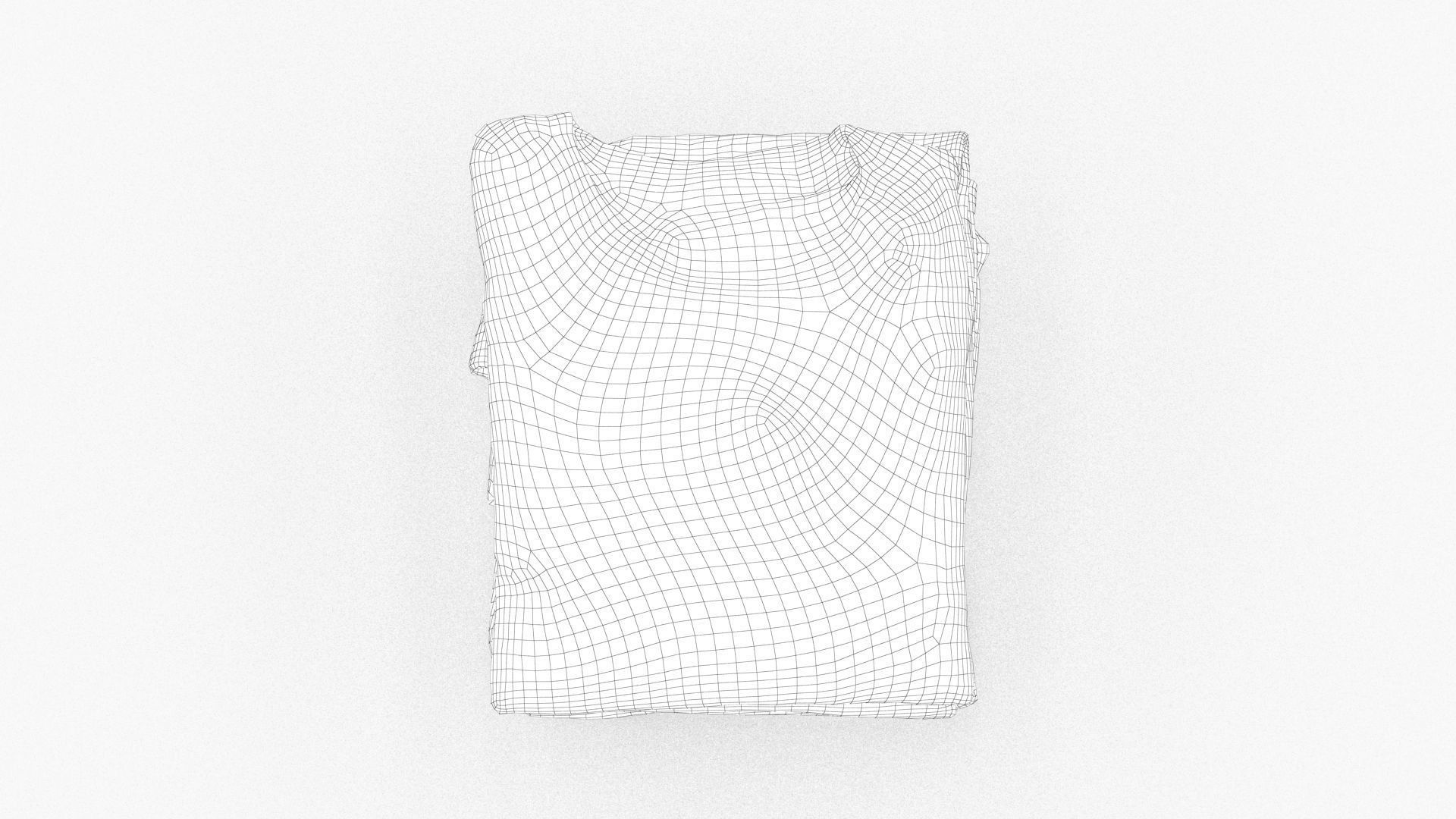 T-Shirts 4 stack of clothes 3D model_17