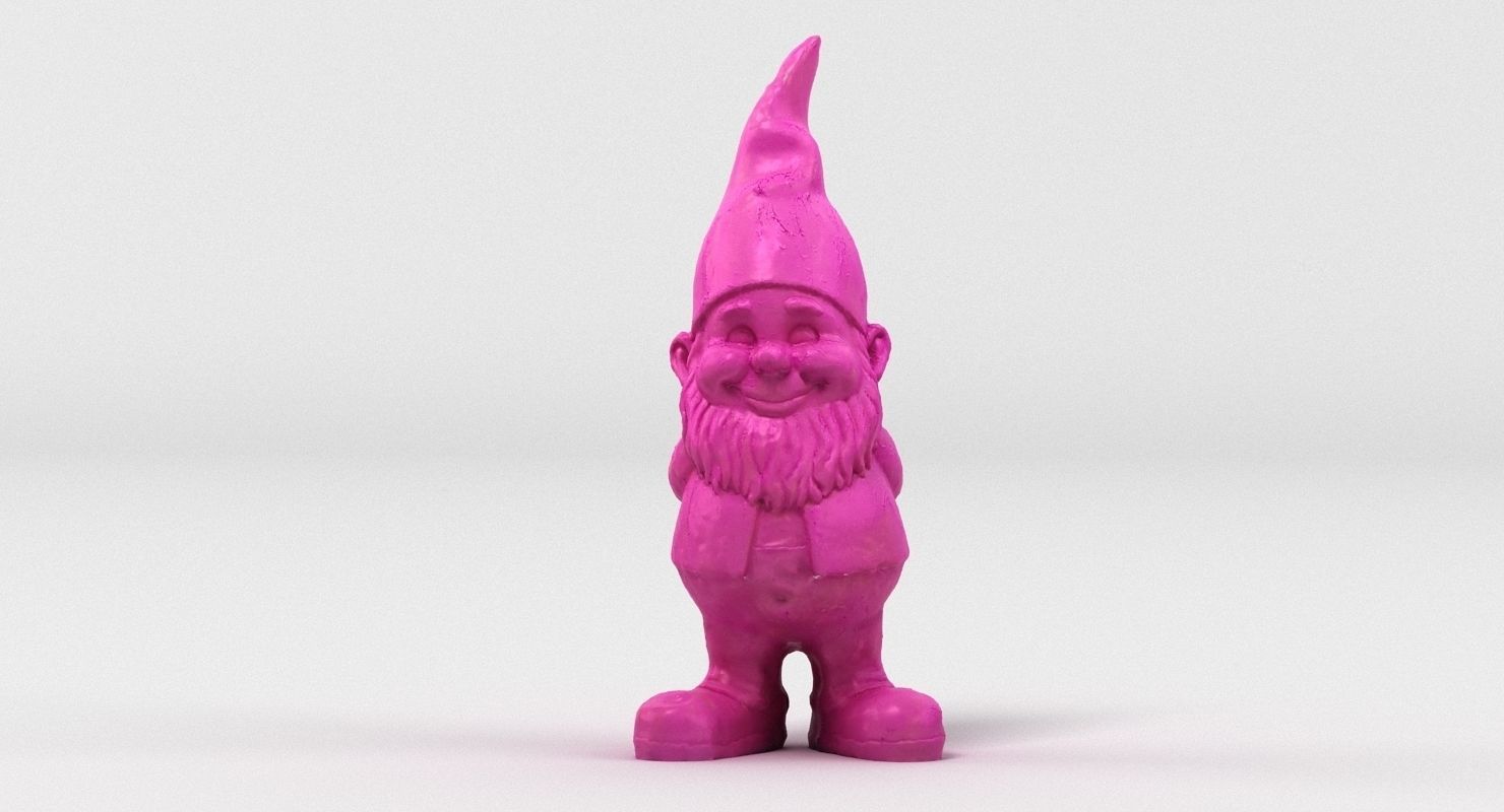 Garden Gnome 1 3D model_7