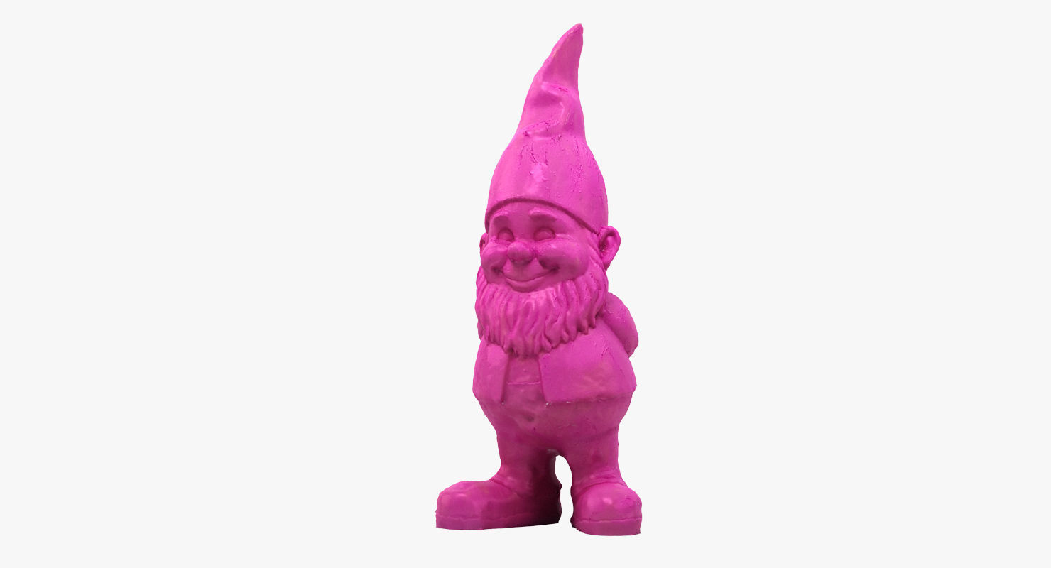 Garden Gnome 1 3D model_8