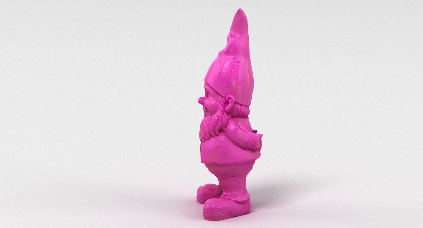 Garden Gnome 1 3D model_2