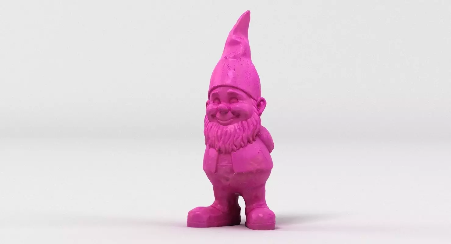Garden Gnome 1 3D model_0