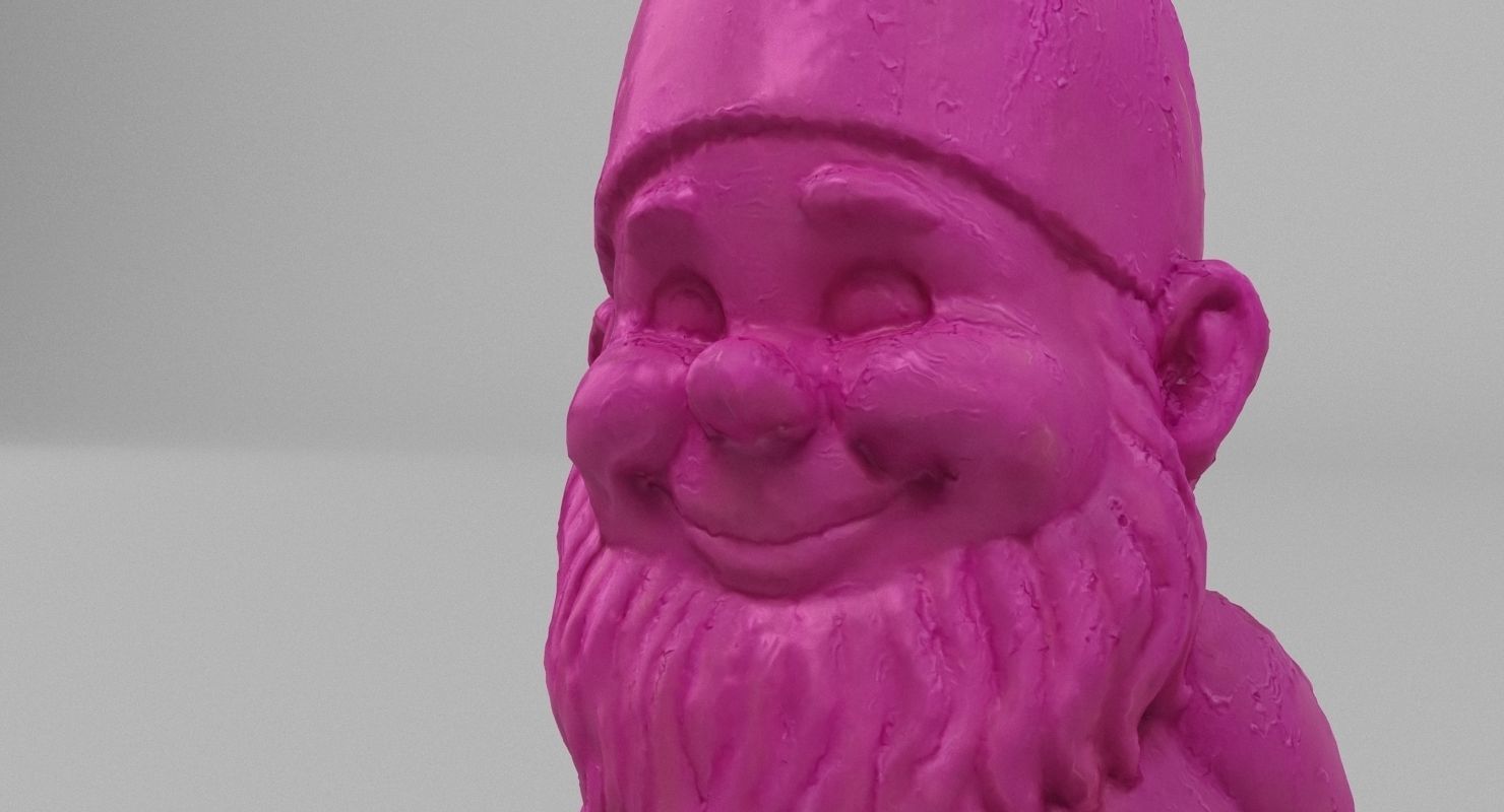 Garden Gnome 1 3D model_5
