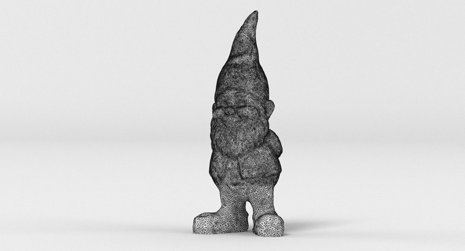 Garden Gnome 1 3D model_9