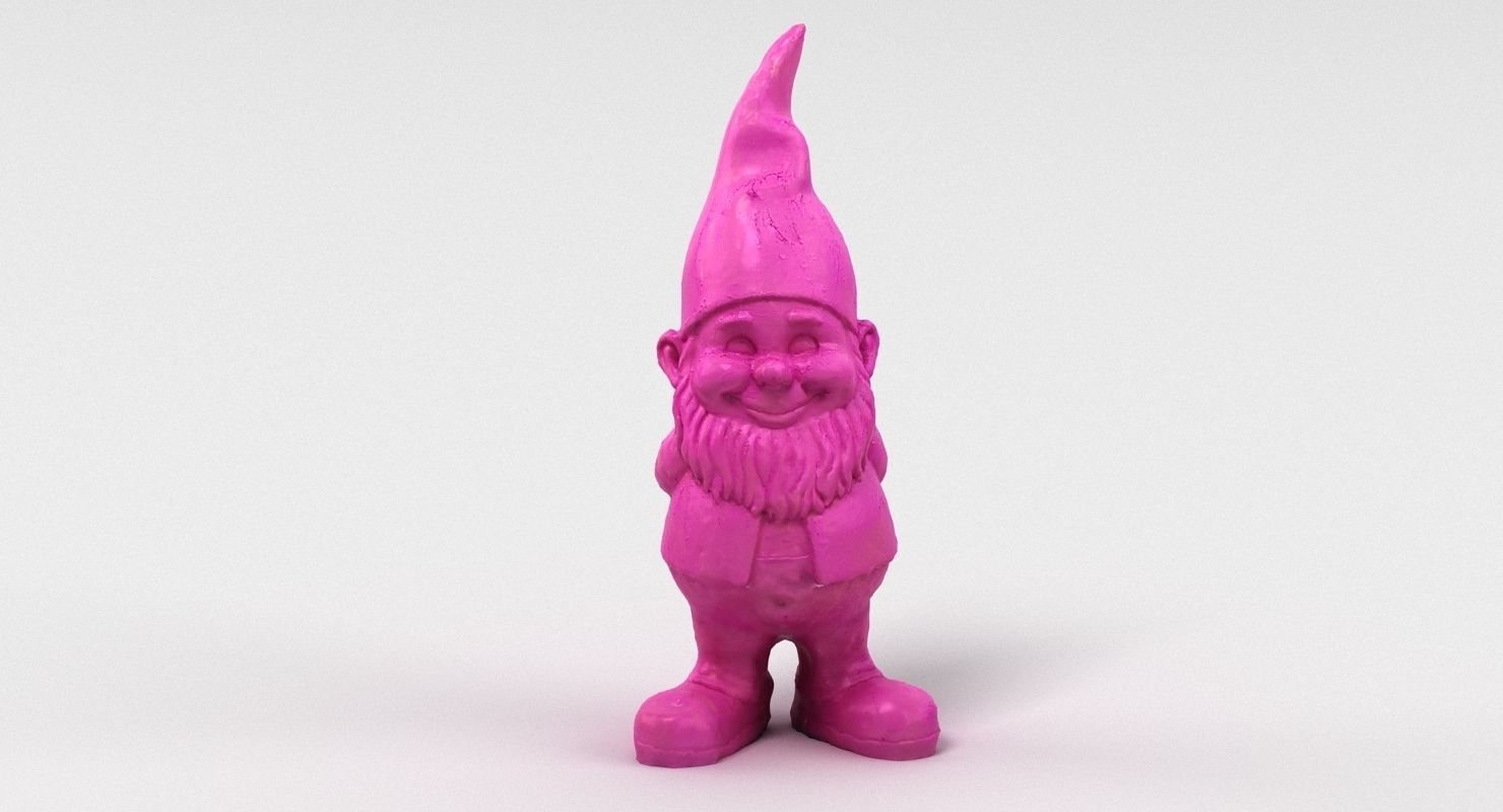 Garden Gnome 1 3D model_1