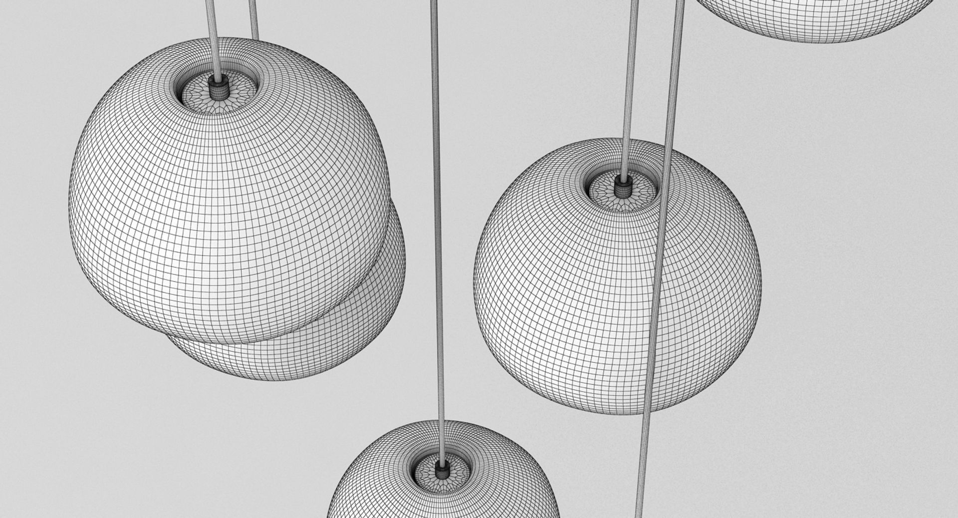 Terzani Mezu Hanging Lamp 3D model_10