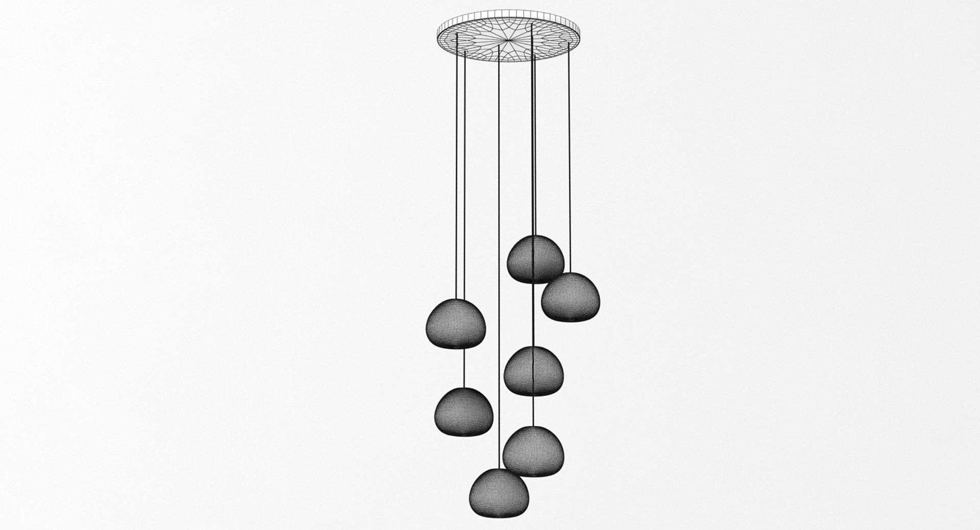 Terzani Mezu Hanging Lamp 3D model_7