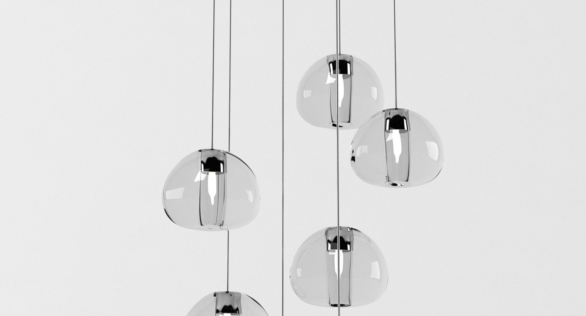 Terzani Mezu Hanging Lamp 3D model_2
